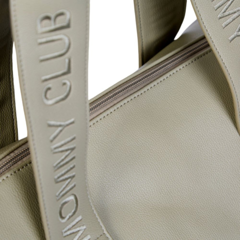 Geanta de bebe Childhome Mommy Club piele Verde [5]