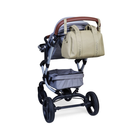 Geanta de bebe Childhome Mommy Club piele Verde [8]