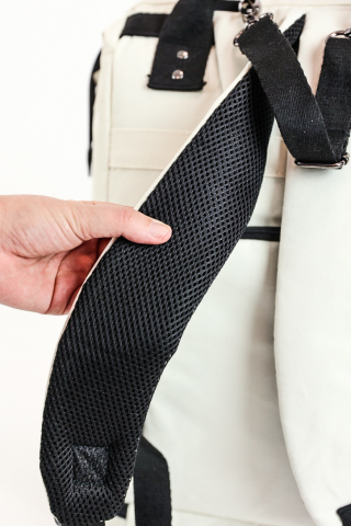 Geanta de infasat Baby On Board Camille Ivoire [6]