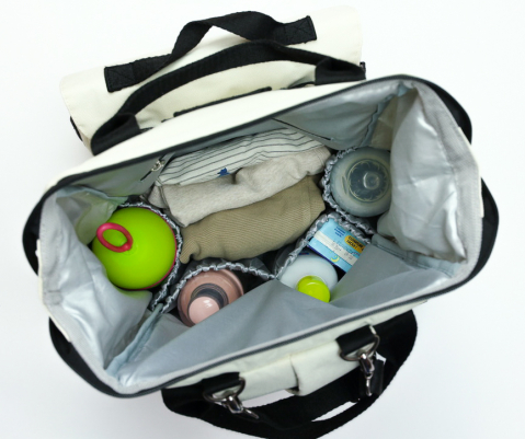 Geanta de infasat Baby On Board Camille Ivoire [3]