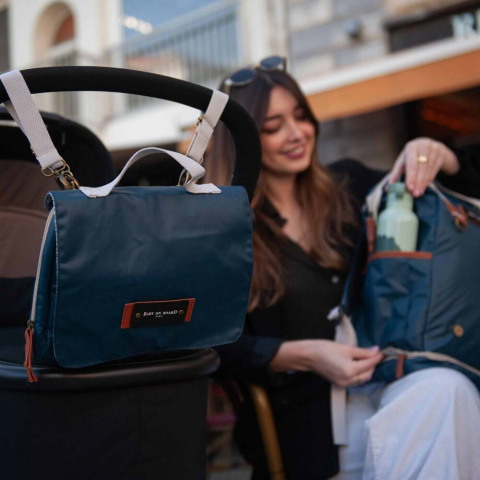 Geanta de infasat Baby On Board Camille Ocean [5]