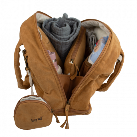 Geanta de infasat Baby On Board Doudoune Camel [8]