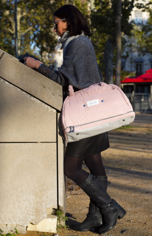 Geanta de infasat Baby On Board Doudoune Chic Rose [7]