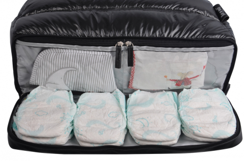 Geanta de infasat Baby On Board Doudoune Classic Black [5]