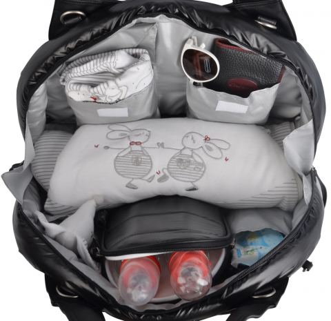 Geanta de infasat Baby On Board Doudoune Classic Black [3]