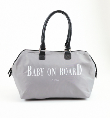 BABY ON BOARD - Geanta de infasat Baby On Board Jamestone Grey