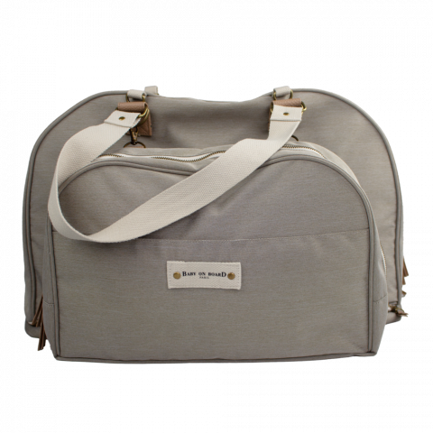 BABY ON BOARD - Geanta de infasat Baby On Board Juliette Pebble Grey