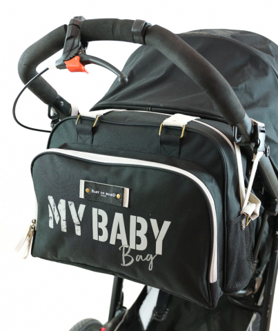 Geanta de infasat Baby On Board Simply My Baby Noir [2]