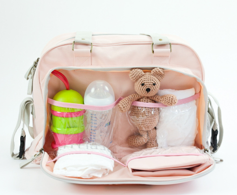 Geanta de infasat Baby On Board Simply My Baby Rose [5]