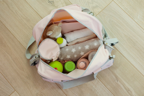 Geanta de infasat Baby On Board Simply My Baby Rose [6]