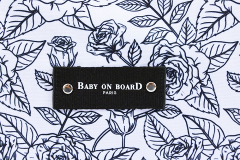Geanta de infasat Baby On Board Simply Roses [3]