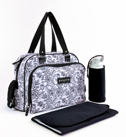 Geanta de infasat Baby On Board Simply Roses [1]