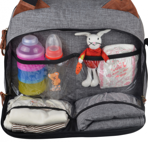 Geanta de infasat Baby On Board Titou City Grey [2]