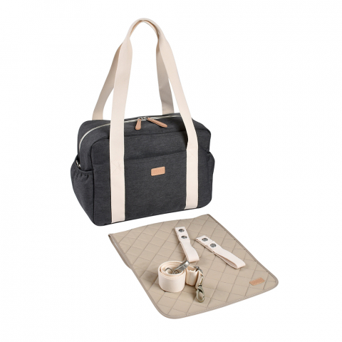 Geanta de infasat Beaba Paris – Dark Heather Grey [5]