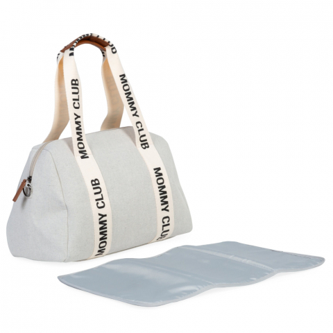 Geanta de infasat Childhome Mommy Club Alb [1]