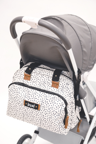 Geanta infasat bebelusi Baby On Board Urban Dots [5]