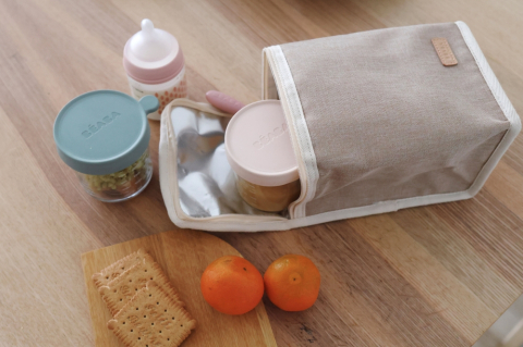 Geanta izoterma Beaba Eco Heather Gazelle [2]