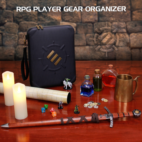 Geanta Organizator RPG ENHANCE Gaming Canvas Black [2]