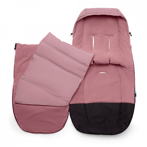 Husa de picioare carucior Bugaboo Performance Winter Evening Pink [2]