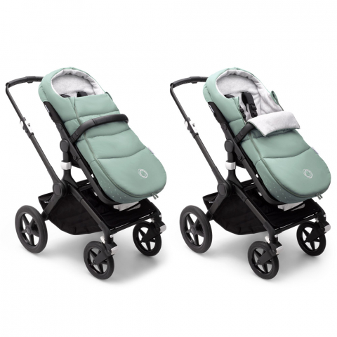 Husa de picioare universala carucior Bugaboo Pine Green [2]