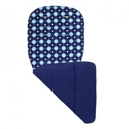 Maclaren - Husa reversibila Maclaren Atom Galaxy Medieval Blue