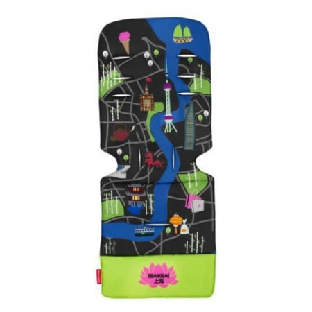 Maclaren - Husa reversibila Maclaren Shanghai City Map