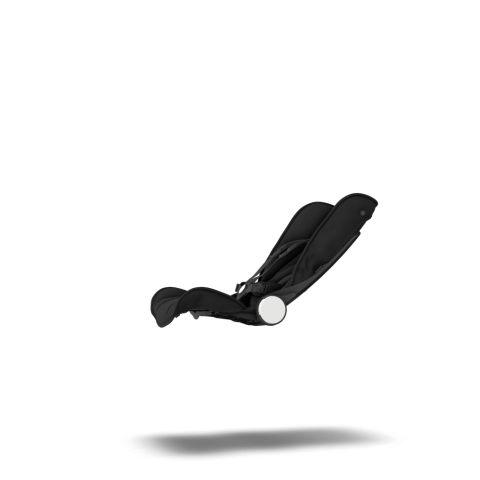 Husa textil carucior Bugaboo Bee 5 Black [8]