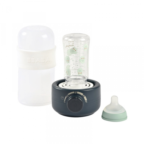Incalzitor biberoane si sterilizator Beaba BabyMilk Second Night Blue [1]