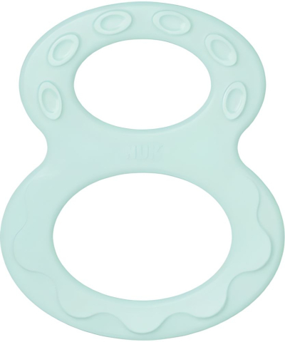 Inele Dentitie Roz/Verde 8 Nuk, Set 2 bucati [1]