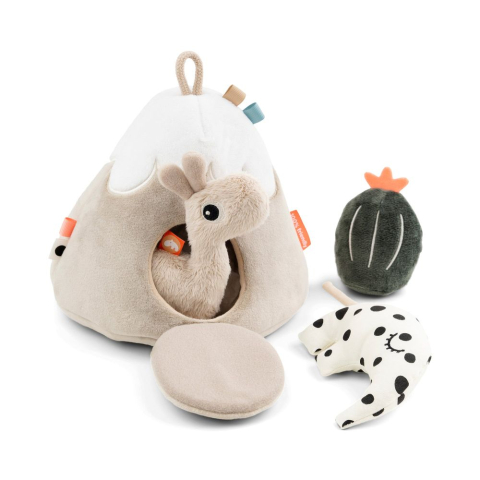 Done by Deer - Jucarie cu activitati Hide&Seek Mountain Done by Deer Lalee Colour Mix