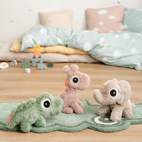 Jucarie de plus Done by Deer Cuddle Bestie Croco Verde 28 cm [3]