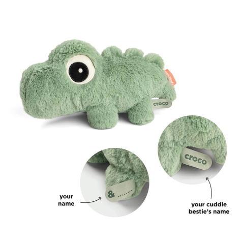Jucarie de plus Done by Deer Cuddle Bestie Croco Verde 28 cm [1]