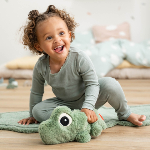 Jucarie de plus Done by Deer Cuddle Bestie Croco Verde 28 cm [2]