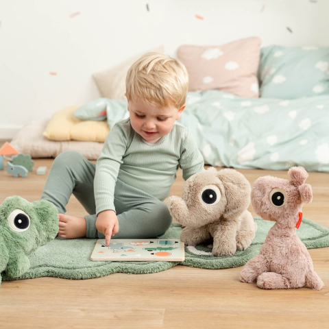 Jucarie de plus Done by Deer Cuddle Bestie Croco Verde 28 cm [5]