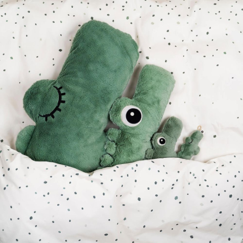 Jucarie de plus Done by Deer Cuddle Friend Croco Green [4]