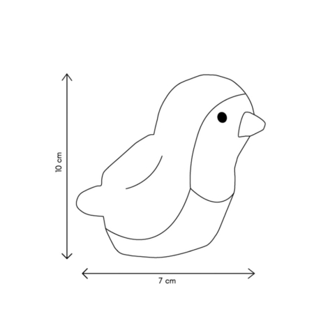 Jucarie de plus Wild & Soft - Mierla colectia Graden Friends [4]