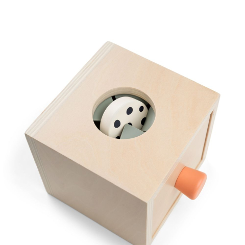 Jucarie educativa Hide&Find Done by Deer din lemn Nozo Colour Mix [2]