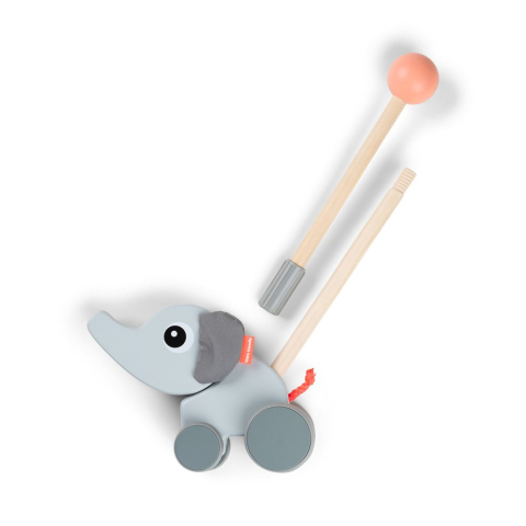 Jucarie Push Along Done by Deer din lemn Elphee Grey [1]