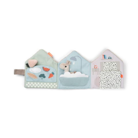 Jucarie senzoriala carticica de plus  casa lui Lalee Done by Deer Lalee Sand [1]