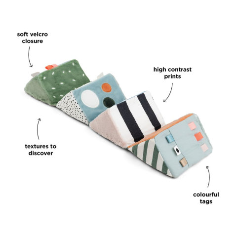 Jucarie senzoriala cub Done by Deer Fold-Out Colour Mix [6]