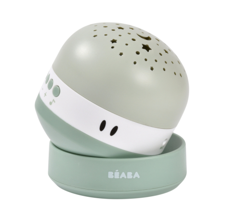 Lampa de veghe cu proiector Beaba Pixie Sage Green [19]