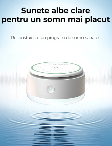 Lampa de veghe portabila Momcozy cu sunete albe cu acumulator si temporizator [3]