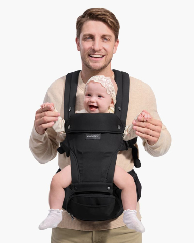 Marsupiu Momcozy cu sezut Black [1]