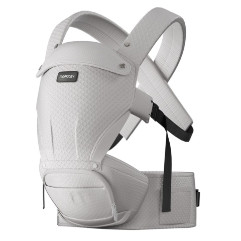 Momcozy - Marsupiu Momcozy cu sezut Mesh respirabil Grey