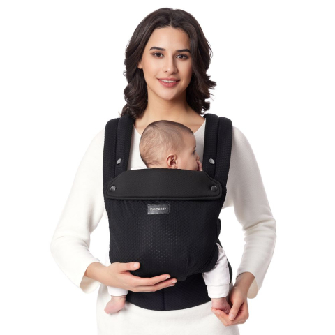 Momcozy - Marsupiu nou nascut Momcozy Air Mesh Black