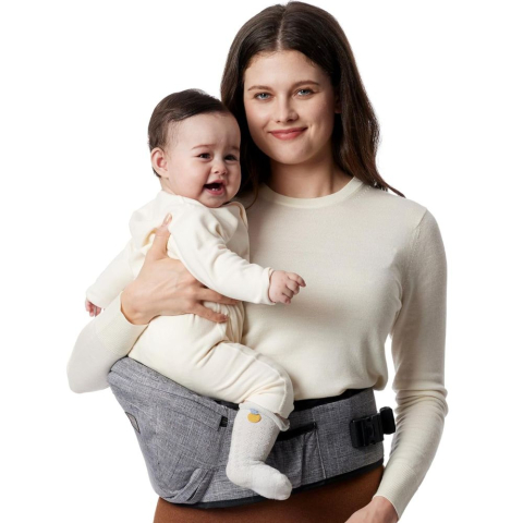 Momcozy - Marsupiu tip sezut Momcozy M Grey