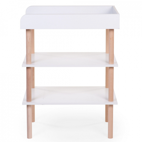 Masa de infasat Childhome Natural/Alb [1]