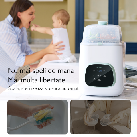 Masina de spalat biberoane Momcozy KleanPal Pro [5]
