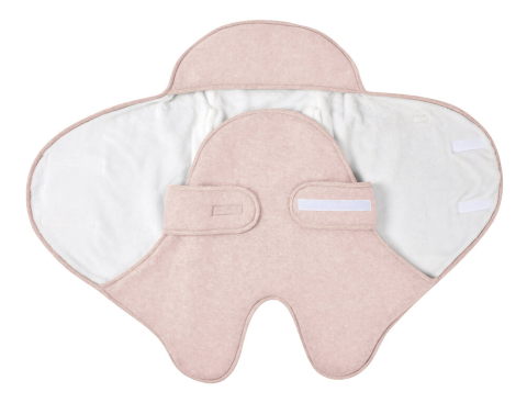 Paturica de infasat BabyNomade 0-6 luni Dusty Rose [6]