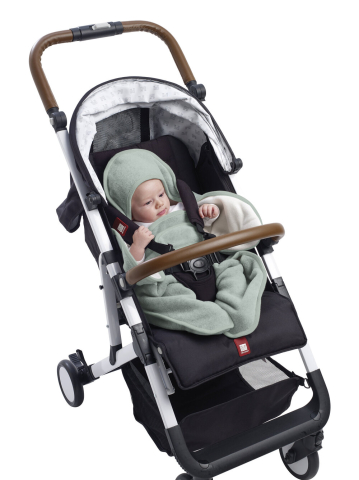 Paturica de infasat BabyNomade 0-6 luni Sage Green [1]